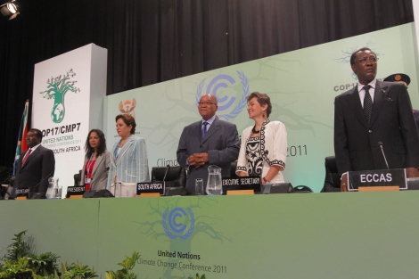 Acto de inauguración de la XVII Conferencia de la ONU sobre Cambio Climático.| Efe