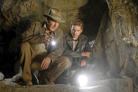 Fotograma de la película ' Indiana Jones y el reino de la Calavera de Cristal'.