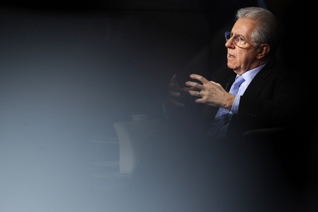 El primer ministro italiano, Mario Monti. | Afp