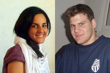 Los cooperantes Ainhoa Fernndez y Enric Gonyalons, secuestrados.