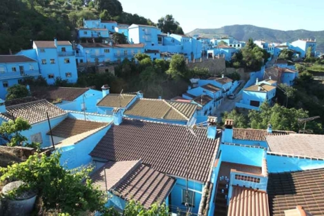 El pueblo de Jzcar pintado de azul. | ELMUNDO.es