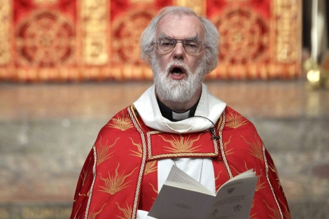 El arzobispo de Canterbury, Rowan Williams en Londres. | Reuters