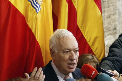 Jos Manuel Garca-Margallo, en un acto institucional en Valencia. | Efe