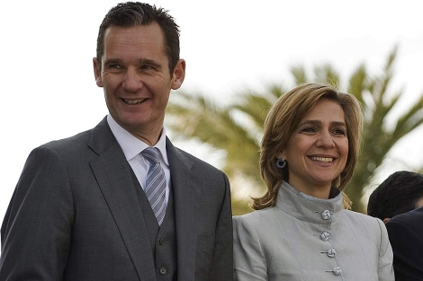 Iaki Urdangarin junto a su esposa, la Infanta Cristina. | Reuters