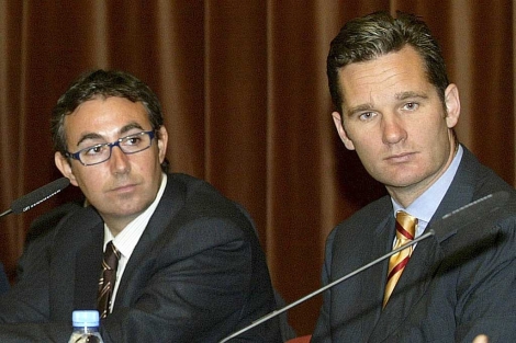 Diego Torres e Iaki Urdangarin, en una imagen de 2004. | Santi Cogolludo