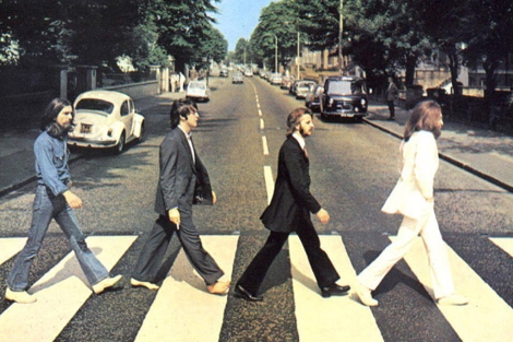Portada del disco 'Abbey Road', de The Beatles.