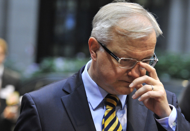 El comisario europeo de Economa, Olli Rehn. | Afp