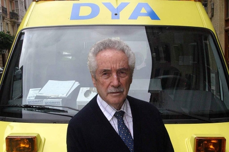 El doctor Juan Antonio Usparitza. fundador de la DYA. | E.M.