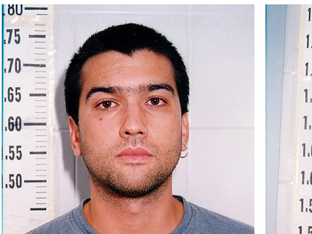 Ruben Nieto, en la ficha policial tras ser detenido en el ao 2000. | Efe