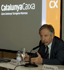 Josep Oliver, economista que ha colaborado en el estudio de CatalunyaCaixa. | EM