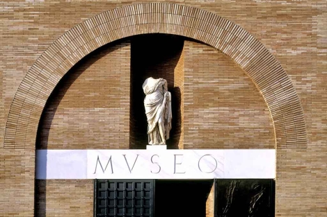 Fachada del Museo de Arte Romano, en Mrida. | Archivo Arlanza