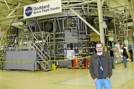 Manuel Luna est sstudiando el sol en la NASA
