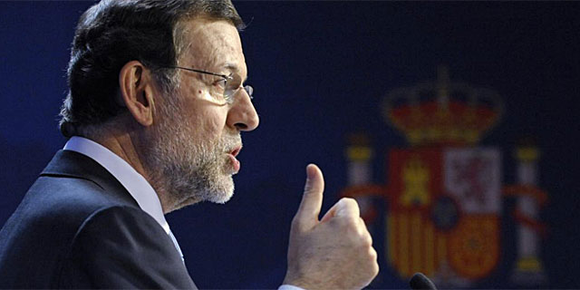 Intervención de Rajoy tras el Consejo Europeo.| Reuters