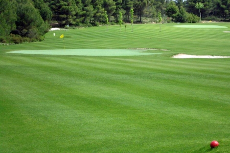 El campo de golf est conservado en perfecto estado. | Fotos: ELMUNDO.es