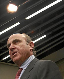 Luis de Guindos, ministro de Economa. | Javier Barbancho
