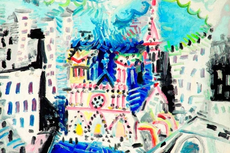 Un detalle de la obra de Picasso.| Efe/Bonhams