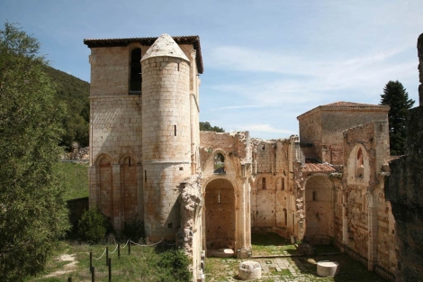 Ruinas de San Pedro de Arlanza, en Burgos. | Ical