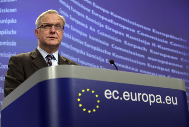 El comisario europeo de Asuntos Económicos, Olli Rehn. | Efe