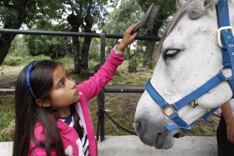 Clases a caballo en familia. | Sergio Gonzlez