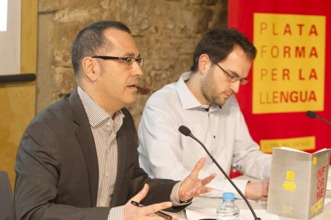 Presentacin del informe en Barcelona. | Jordi Soteras