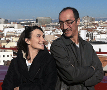 ngeles y Juan fundadores de "Una pareja como la nuestra"