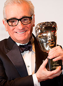 Scorsese, con un BAFTA. | Afp