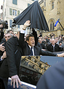 Sarkozy, pitado y abucheado. | Afp