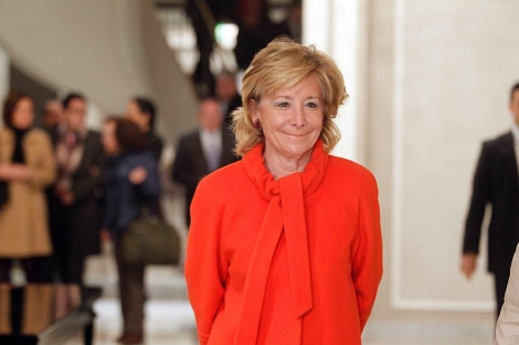 La presidenta de la Comunidad de Madrid, Esperanza Aguirre. | Jos Aym