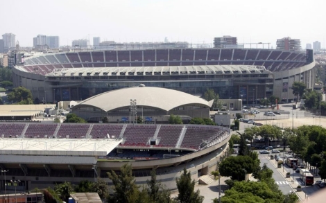 El Mini Estadi y el Camp Nou, en una vista panormica. | Quique Garca