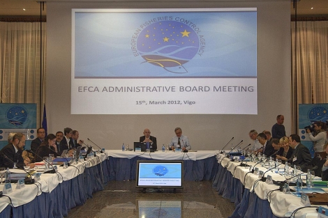 Consejo de administración de la AECP celebrado en Vigo. | AECP