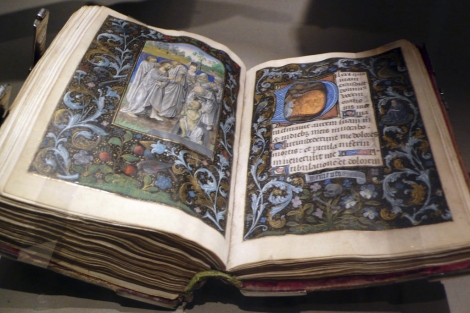 El manuscrito 'The Carpetin hours' hoy, en Maastricht (Holanda).| B. Palanco