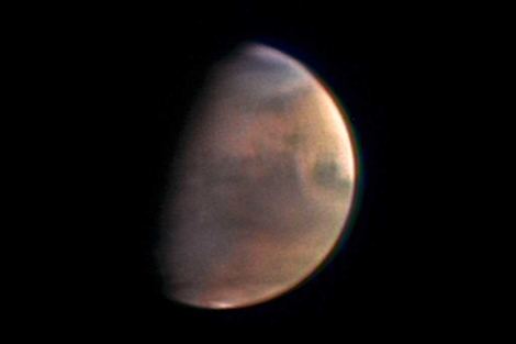 Imagen de Marte captada por la sonda 'Mars Express'. |ESA