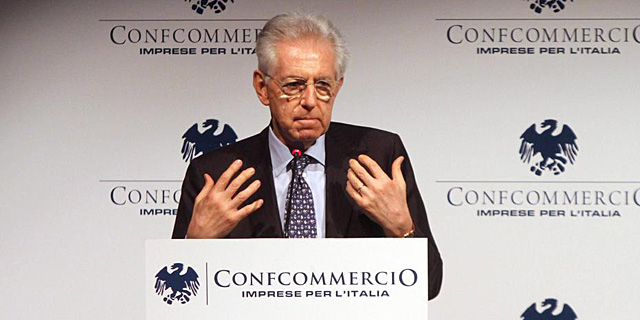 Mario Monti, durante la conferencia de este sbado. | Efe