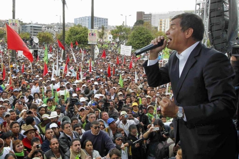 Rafael Correa. pesidente de Ecuador. | Reuters