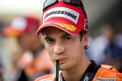 El piloto de motociclismo Dani Pedrosa en una imagen de esta temporada. | AFP