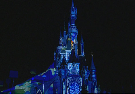Un momento del espectculo 'Disney Dreams' en Eurodisney de Pars.