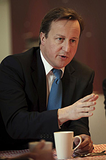 Imagen reciente de David Cameron. | Reuters
