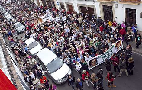 Una de las muchas y multitudinarias manifestaciones celebradas. | Madero Cubero