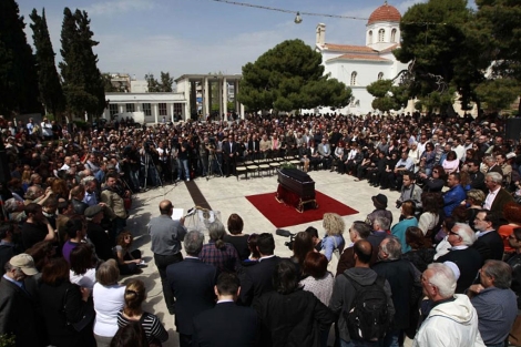 Funeral por Dimitris Christoulas. | Reuters