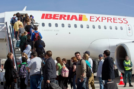 Avin de Iberia Express. | Foto: Gonzalo Arroyo
