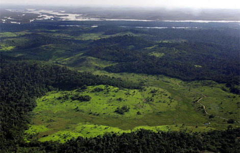 rea deforestada en el ro Xingu.| Afp