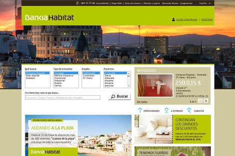 Web Bankia Habitat