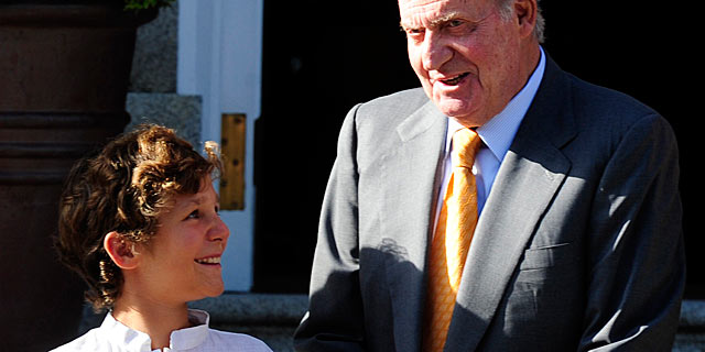 El Rey Juan Carlos, con Froiln.