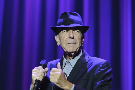 Leonard Cohen, en una reciente actuacin en Baracaldo. | Patxi Corral