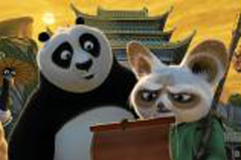 Fotograma de la pelcula 'Kun fu panda 2'.