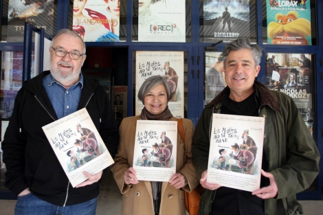 Garca Snchez, Tina Sinz y Carlos Iglesias, en los Broadway de Valladolid. | Ical