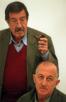 Goytisolo y Grass, en 1997. | B. Daz