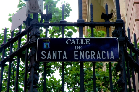 Calle de Santa Engracia en Madrid. | E. M.