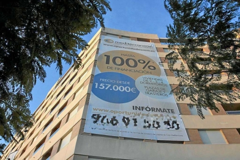 Bloque de pisos de Caja del Mediterráneo en Alicante. | Robertó Pérez