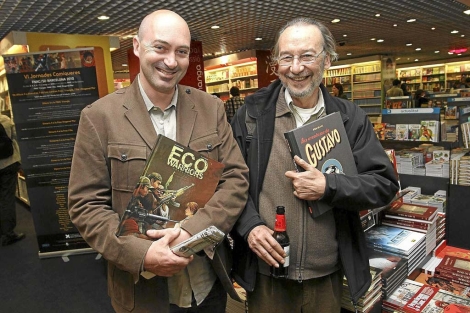 Berenguer (a la derecha), junto a Dominique Burdot, en 2010. | Christian Maury